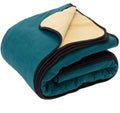 Custom Polar Fleece Waterproof Pet Dogs Bed Cover Blanket for Picnic Camping