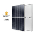 Sunket Solar Panel Mono 430W 440W 450 Watt 144 Cells Solar PV Module Semi Transparent Solar Panel Factory Price 166cells 9BB