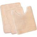 Solid Pattern Non-Slip Bathtub Mat with Suction Cups Shower Tub Bath Mat for Bathroom Use