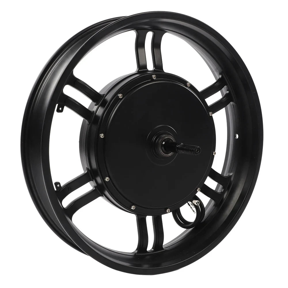 DGWZ 60V 72V 3000W 5000W 20x4.0 Brushless Gearless Electric Bicycle Fat Bike Cast Aluminum Alloy Rim Hub Rear Motor