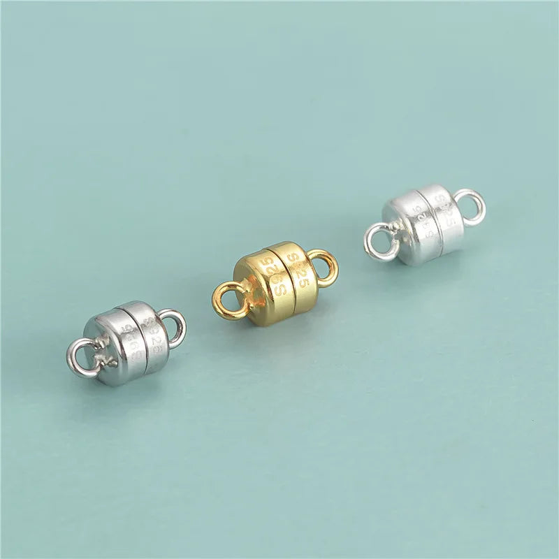 GP Clasp S925 Sterling Silver Permanent Jewelry Jewellery Chains Making Wholesale Magetic Clasps