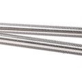 SS316 Thread Bar with Full Threaded Rod DIN975 Metric Measurement System Black Zinc Finish Steel Stud Bolt