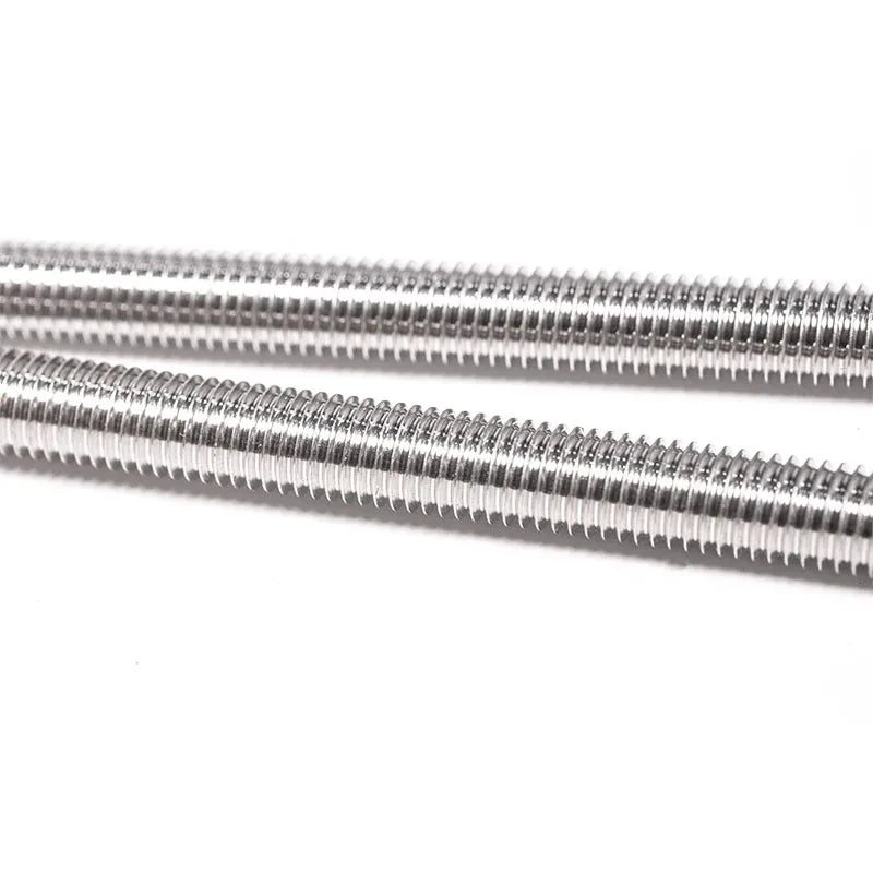 SS316 Thread Bar with Full Threaded Rod DIN975 Metric Measurement System Black Zinc Finish Steel Stud Bolt