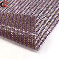Violet Pearls and AB Crystals Hot Fix Crystals Rhinestone Mesh Sheets