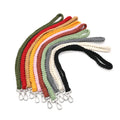 2025 Hand-Woven Long Lanyard Key Chain For Male Female Cell Phone Wrist Strap Neck Lanyard