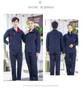 Men's Breathable Acid-Resistant Auto Mechanic Work Clothes Set Winter Farmer Office Worker Jumper Overalls Embroidery Plus Size