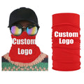 Wholesale Promotional Custom Logo Breathable Tube Seamless Polyester Bandana Scarf for Biker Motorcycle Outdoor Sports No