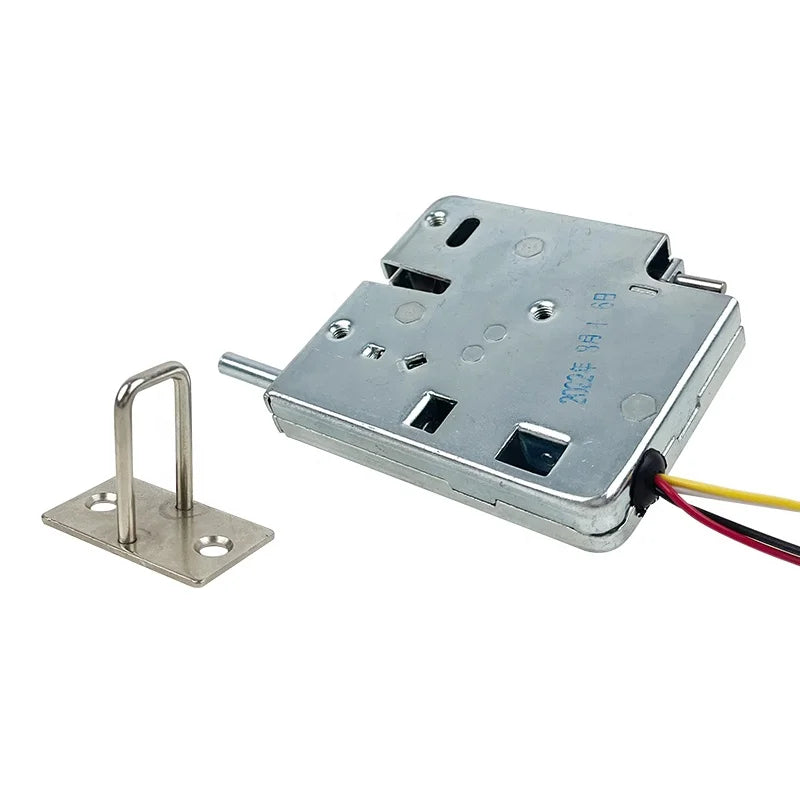 OEM ODM 12V Electromagnetic Lock Waterproof Electronic Cabinet Door Lock with Ejector Assembled Structure Metal Material
