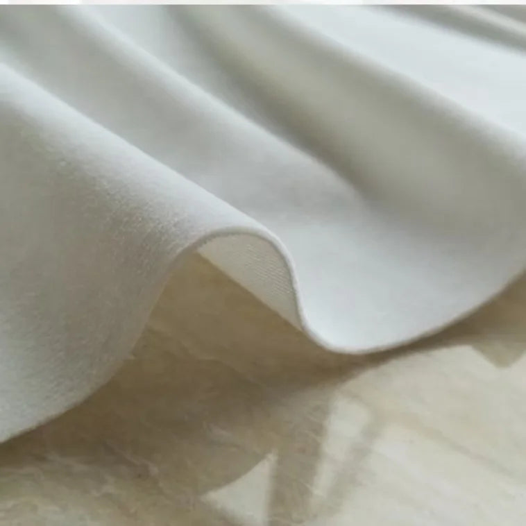 100% Polyester Dutch Velvet Cloth Lining Fabric Super Soft White Printed Cushion Carpet Toy DIY Tapestry Cloth for Home Textile