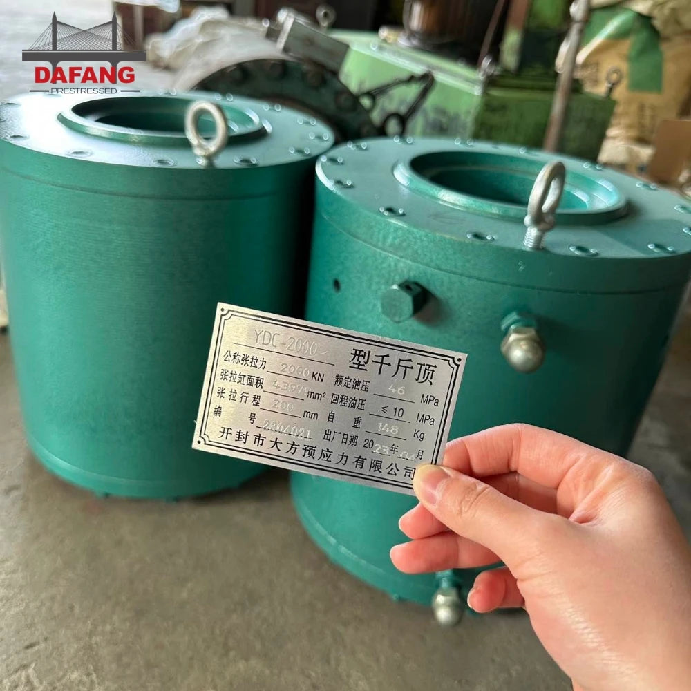Prestressing Equipment Hydraulic Jack 250 Ton Electric Prestressed Jack YDC Jack