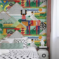 YF-CR17 3D Modern Style Waterproof Wall Paper Mural 3D Kids Room Wallpaper for Home Decoration for Children's Room