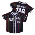 Wholesale Blank Polyester Baseball Shirt Custom Sublimated Printed Baseball & Softball Wear Team Uniform Men Baseball Jersey
