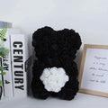 AYOYO OEM Rose 25cm Bear  Best Friend Birthday Gift Forever Artificial Flower Valentine's Day