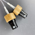 Eco-friendly 18-410 18mm 20 mm 24mm Bamboo Cap 20 mm Spray Pump Bamboo Cap for Cosmetic Bottle Use