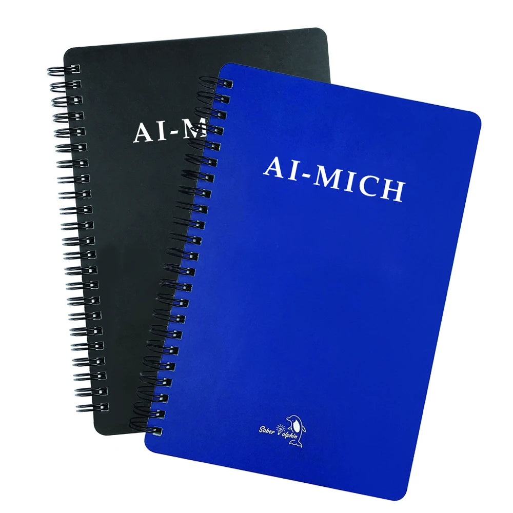 AI-MICH Exquisite Top Selling A5/A6 Simple Business Notebook Portable Double Spiral Bound Office A5/A6 Simple Business Notebook
