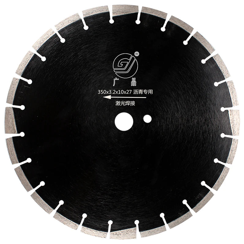 Industrial Grade 14 Inch 350mm-800mm Laser Welded Diamond Asphalt Saw Blade Engineering Pavement Asphalt Cutting Saw Blade