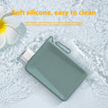 Creative Outdoor Compass Mountaineering Water Cup Portable Flat Square Silicon Drinkware for Sports & Travel