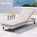Discount Furniture Adjustable Reclining Outdoor Patio Lounger Outdoor Pool Beach Sun Loungers