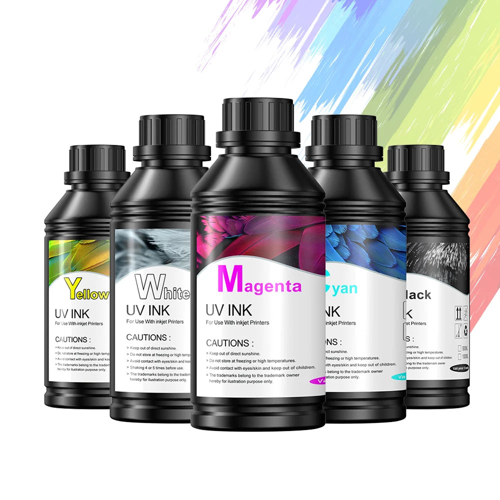 UV Ink for Ricoh UV Flatbed Printer for Ricoh GH2220 GEN4 GEN5 GEN6 Printer Uv Ink Set