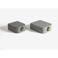 S-502 Luxury Leather Jewelry Box Custom Home Decorative Wooden Box for Necklace Earrings Ring Gift Packaging