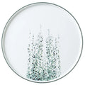 Custom New Design Eco-Friendly Porcelain Dinnerware Set Custom Logo and Plant Pattern Customizable Ceramic Dinner Plates