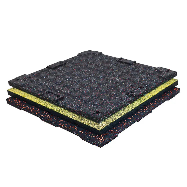 Wholesale Shock Absorption Rubber Gym Flooring Mats Rubber Tiles