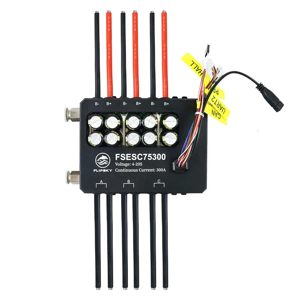 Flipsky  FSESC 75300 75V 84V 350A ESC Controller With Watercooling Enclosure Based on VESC for Electric Surfboard Efoil