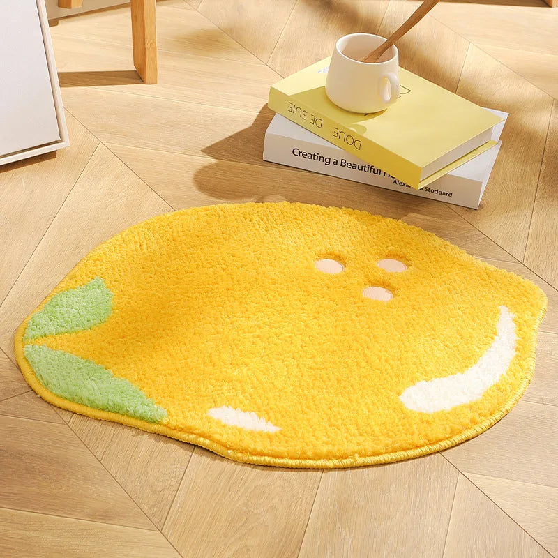 Bath Mat Tufting Sea Wave and Sunset Absorbent Shaggy Bathmat Arts Printed Bath Mat Rugs