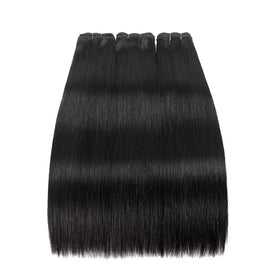 100 Natural Original Raw Indian Human Hair Customized Style Long Wave Cuticle Aligned Virgin Hair Weave Bundles