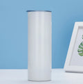 Thermal Sublimation Creative Fashion 304 Stainless Steel Hot Water Travel Straight Drink Lid Straw Car Water Bottle Gift