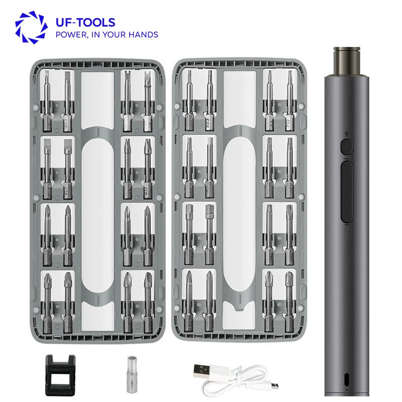 2025 King'sdun 51in1 Wireless Smart Electric Screwdriver Set USB Rechargeable DIY Industrial Grade