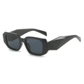 Lmamba 2107 Hot Selling Fashion Irregular Small Square Frame Sunglasses Vintage Luxury Brand Designer Sun Glasses