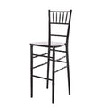Antique Traditional Stackable Solid Wood High Bar Stool Chiavari Chair for Home Bar & Hotel Use