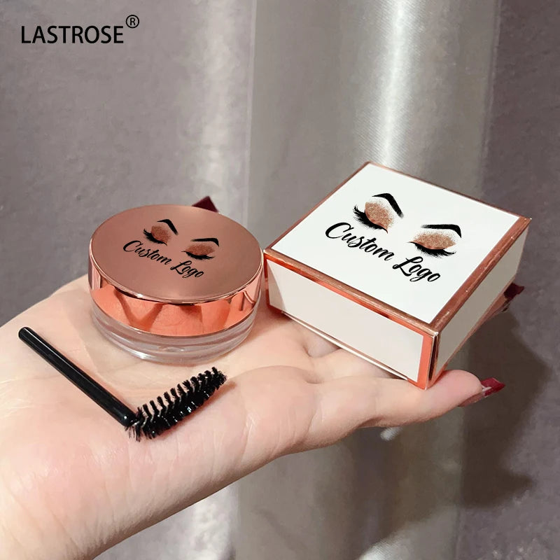 Wholesale Mineral Eyebrow Wax Gel Long Lasting Styling Clear Soap Private Label Vegan Waterproof Eyebrow Gel