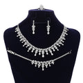 Dubai Bridal AAA Cubic Zirconia Luxury Jewellery Necklace Nigeria Fashion Saudi Arabia Wedding Accessories Jewelry Sets BN8224