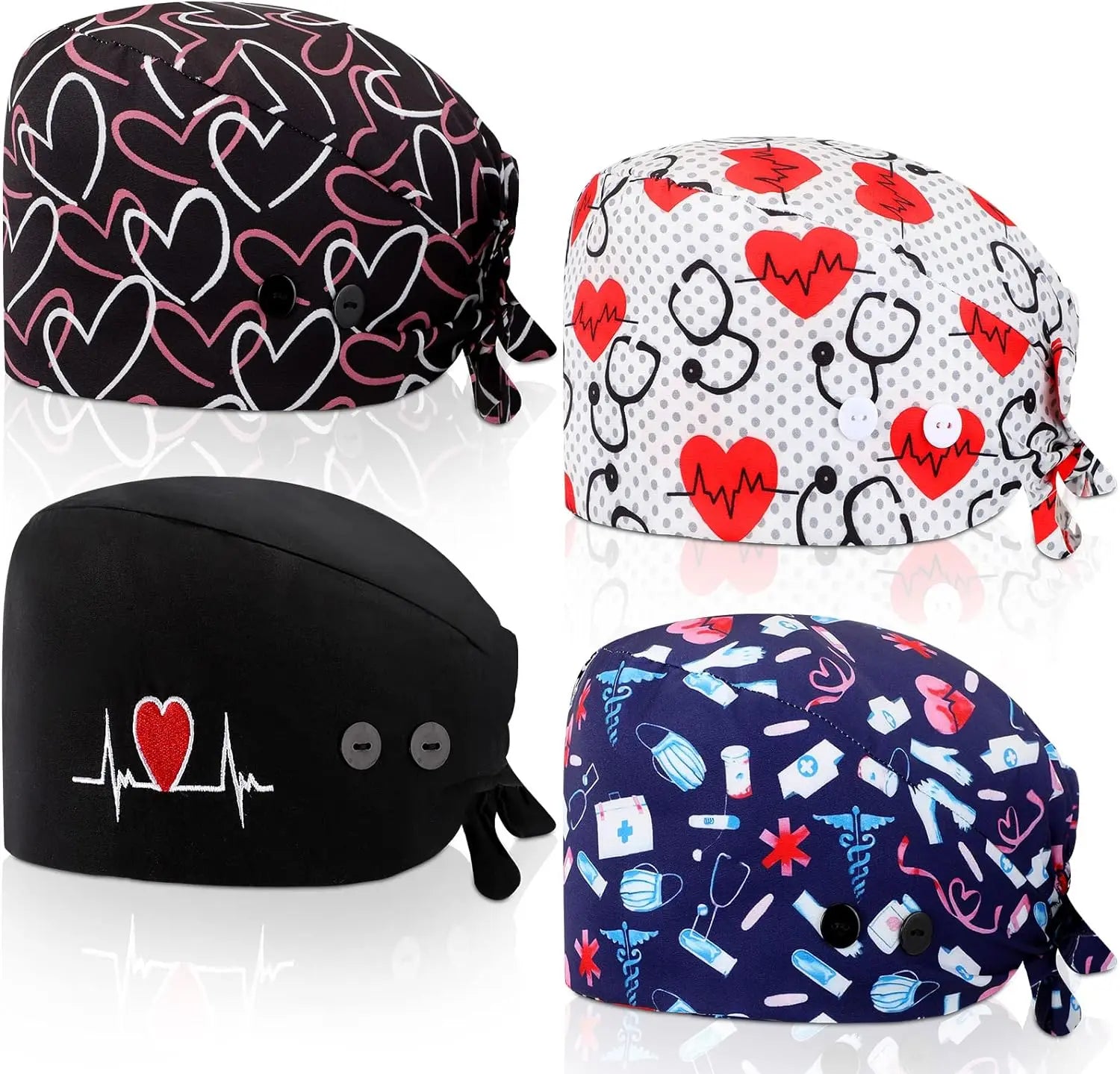 Elastic Bouffant Turban for Women Long Hair Soft Light Comfortable Breathable and Fast Drying Skin Friendly One Size