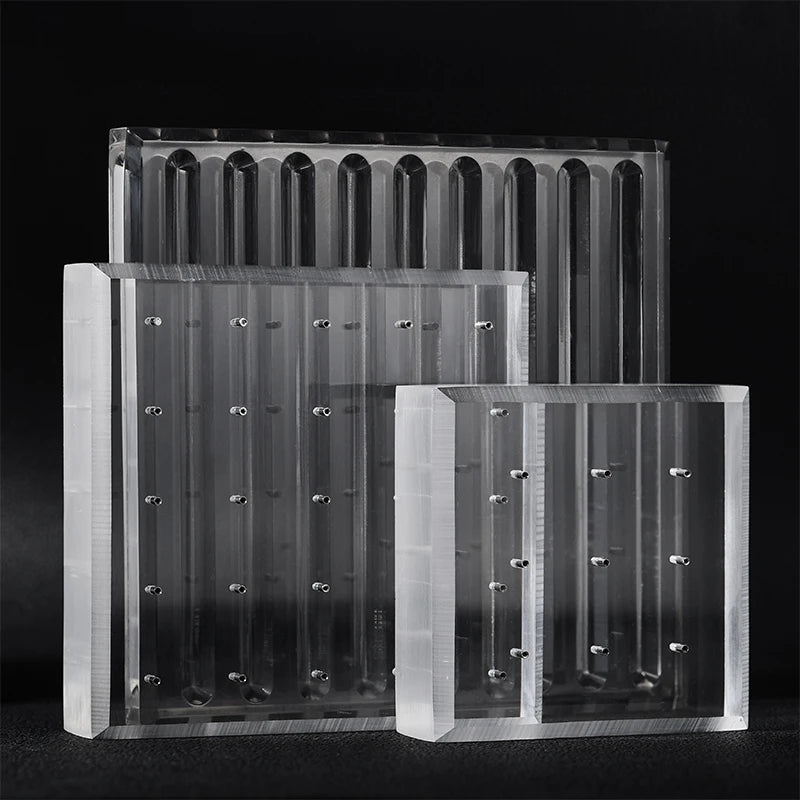 POENNIS Hypoallergenic Jewelry Holder Organizer Earring Stud Labret Belly Barbell Acrylic Body Piercing Jewelry Display Stand