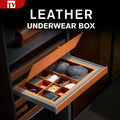 TIANYI Pull Out Aluminum Alloy Bedroom Underwear Storage Box Silent Wardrobe Accessory with Cover