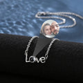 Projection Copper Necklace I Love You for Deer Lovers Classic Party Customized Photo Projection Necklace Valentine's Day Gifts