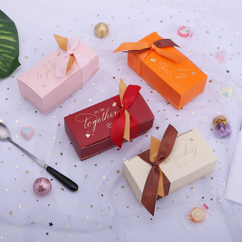 Creative Wedding Candy Box Candy Packaging Boxes Rectangular Chocolate Candy Gift Box