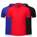 Summer Cool Short Sleeve Men's Polo Shirts Polyester Casual Golf Over Size Polo t Shirts