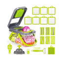 25/1 Multifunctional Kitchen Accessories Plastic Manual Vegetable Chopper Onion Chopper Potatoes Cutter Mandoline Slicer Factory
