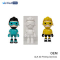 Custom SLA 3D Printing Service High Accuracy Resin Model Making with Polishing & Post Processing