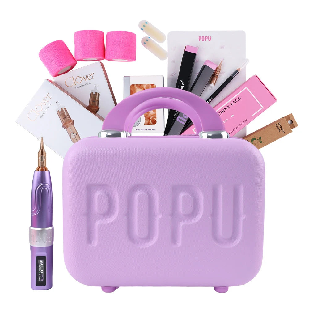 Wholesale OEM ODM POPU Mini Diva Semi-Permanent Makeup Wireless SMP PMU Machine Kits