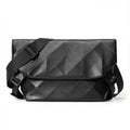 New Custom Small Mobile Phone Pu Leather Sport Side Chest Sling Crossbody Luggage Travel Shoulder Messenger Bag for Men Women