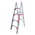 Easy Foldable Lightweight Aluminium Multi Purpose Function Folding Domestic Use Portable Step Ladder Stick Ladder Folding Ladder