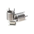 Stainless Steel Inserts Key Locking Thread Inserts for Metal Threaded Sleeve Spring Fastener 1 4 20 Threaded Inserts Nuts Inch