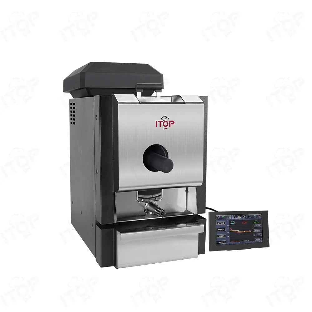 ITOP 400g Small Scalee Home Mini Stainless Steel Electric Tostadora De Cafe Sample Coffee Bean Roasting Machine Coffee Roaster