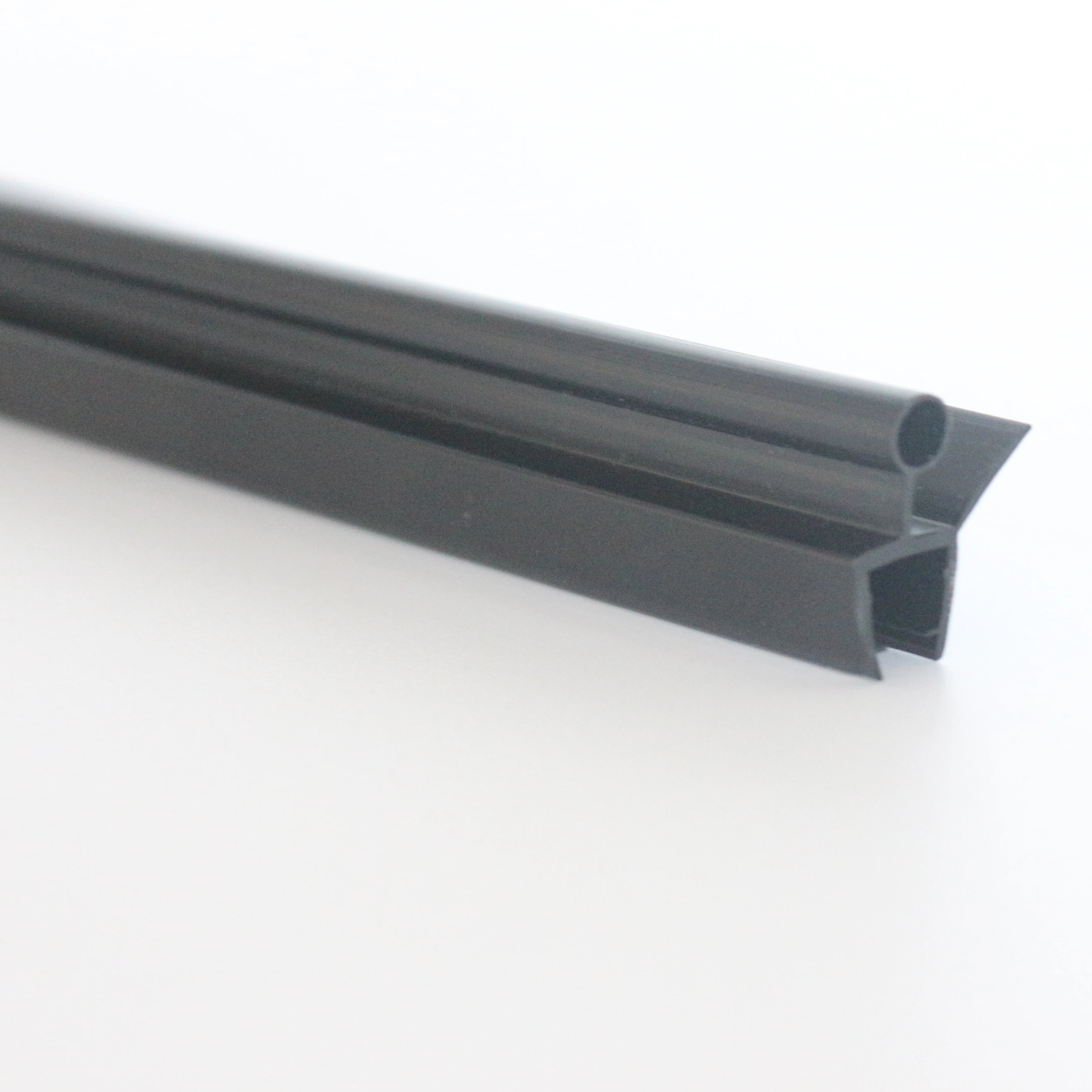 PVC Shower Screen Waterproof Door Bottom Sealing Strips for Glass Door 6mm-12mm  Sealing Strips 6mm