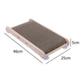 Detachable Cat Scratching Board Wall Mounted Cat Scratcher with Suction Cup Durable  Cat Scratch Board